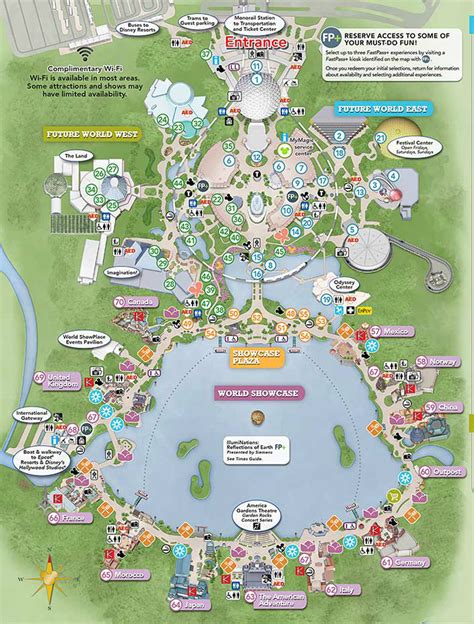 Epcot Map Free Disney Epcot Map Epcot Epcot Map Disney Epcot | Images ...