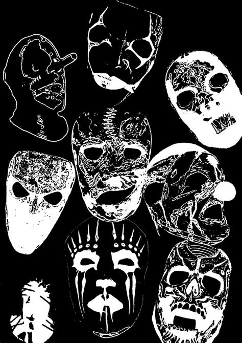 Slipknot Masks FTW by slipknotjunkie666 on DeviantArt