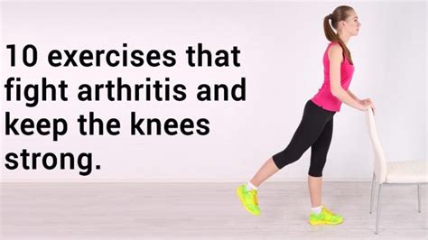 10 Exercises That Fight Arthritis And Keep The Knees Strong – Recipes 2 Day