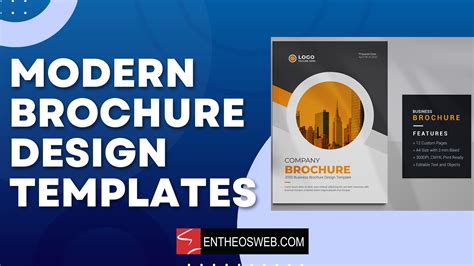 Modern Brochure Design Templates | EntheosWeb