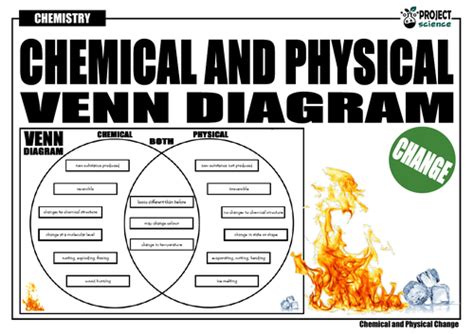 Chemical and Physical Change Venn Diagram | Teaching Resources