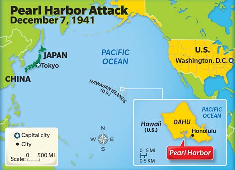 Pearl Harbor On World Map - Guenna Holly-Anne