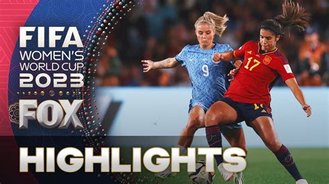 Women's World Cup final score: Spain vs. England highlights, replay