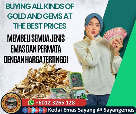 Menjual Barang Kemas Emas di sekitar kawasan USJ – Kedai Emas Sayang