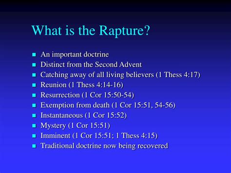 PPT - The Rapture PowerPoint Presentation, free download - ID:359319