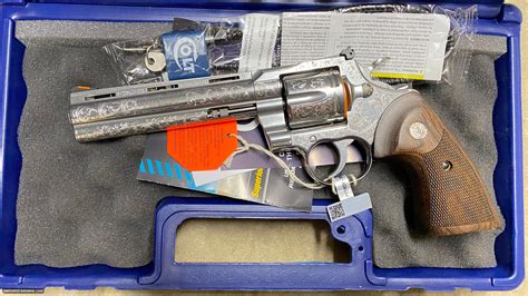 New (2020) Colt Python Engraved 357 Mag 6" Davidsons Exclusive