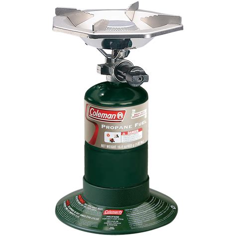 Coleman Portable Bottletop Propane Gas Stove With Adjustable Burner