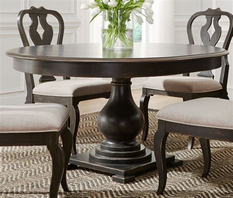 Round Pedestal Dining Room Table - Square Kitchen Layout