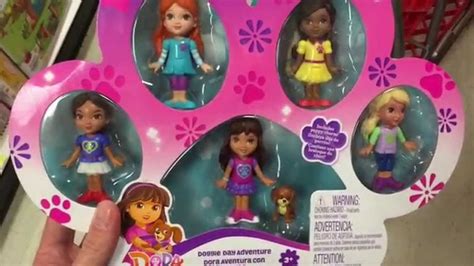 DORA THE EXPLORER "Dora and Friends Doggy Day Adventure" 5 Figurines ...