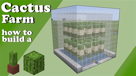 Cactus Farm Minecraft Schematic