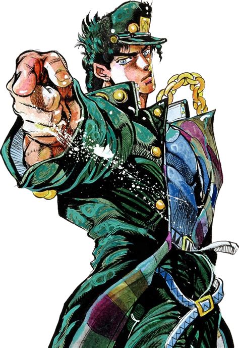 Download Jotaro Kujo - Jojo's Bizarre Adventure Jotaro Pose - Full Size ...