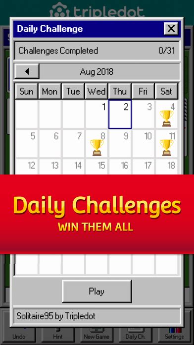 Solitaire 95: The Classic Game for PC - Free Download: Windows 7,10,11 ...