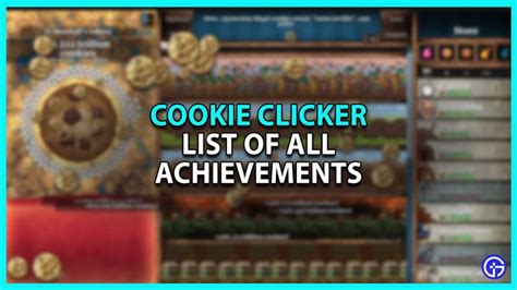 All Cookie Clicker Achievements List - Gamer Tweak