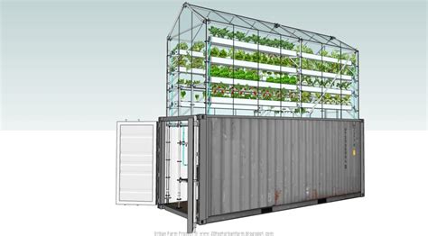 Shipping Container Greenhouse is Awesome Urban Farm-In-A-Box