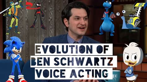 Evolution of Ben Schwartz voice acting (reupload) #benschwartz #disney ...