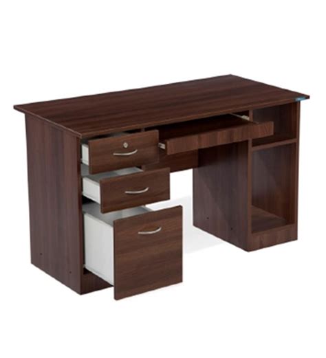 Nilkamal Executive Acacia computer Table by Nilkamal Online - Modern ...