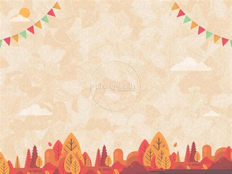 Autumn Harvest Party Church PowerPoint | Clover Media