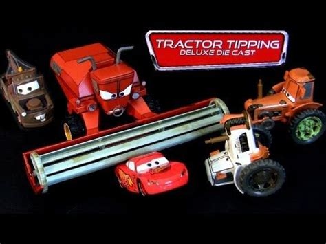 Disney Cars Set Tractor Tipping Frank Tractores Rayo Y Mate - $ 3,840. ...