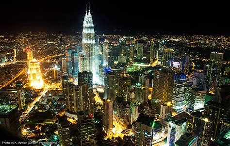 Kuala Lumpur City Skyline - Night Photography | OHSEM.me