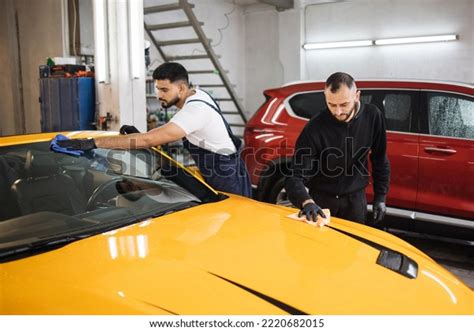 Team Car Wash Workers Men Wearing Stock Photo 2220682015 | Shutterstock