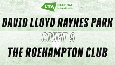 David Lloyd Raynes Park v The Roehampton Club