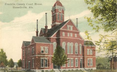 Old court house Franklin co. Al late 1880s | Russellville, Franklin ...