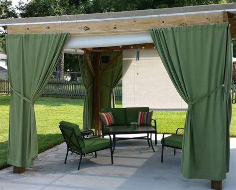 Outdoor Curtain Rods Diy | Home Design Ideas