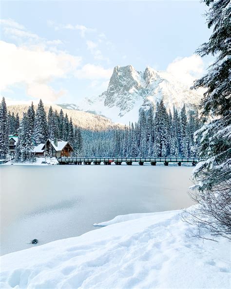 A Winter Wonderland at Emerald Lake — Never Settle Travel | Emerald ...