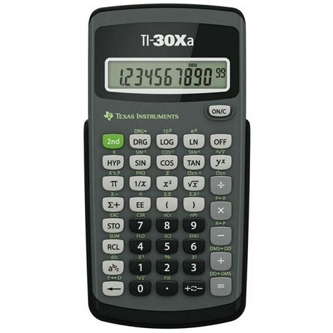 Texas Instruments Basic Scientific Calculator│10 Digit Display ...