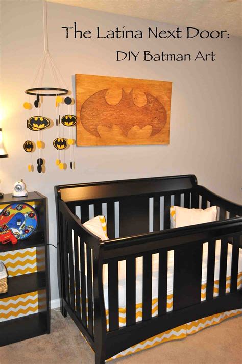 DIY Batman Carved Art - The Latina Next Door