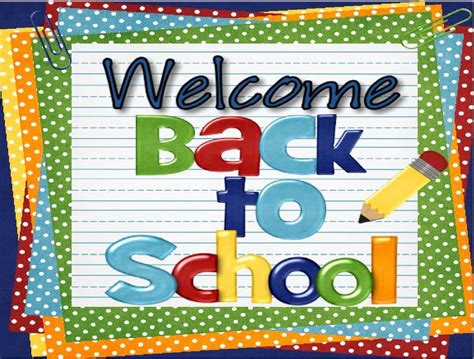 Welcome back free back to school clip art - Clipartix