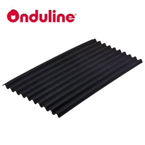 Onduline Corrugated Bitumen Roofing Sheet Black