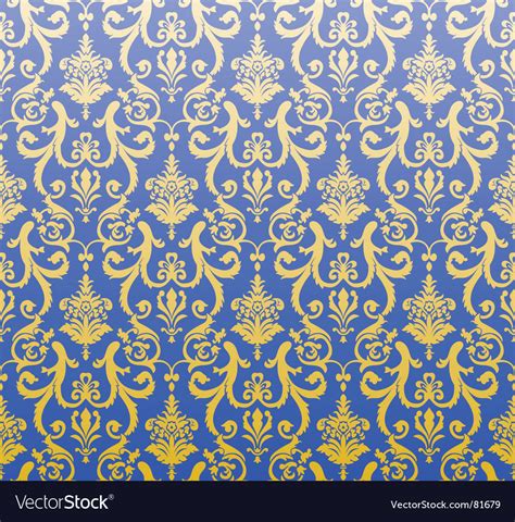 Decorative wallpaper pattern Royalty Free Vector Image