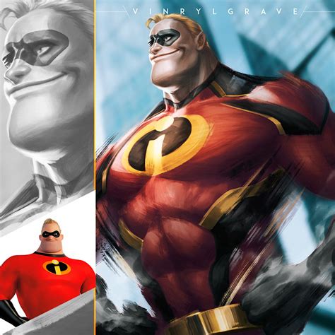 The INCREDIBLES (1/4) - Mr Incredible, Kevin Tan | Vinrylgrave on ...