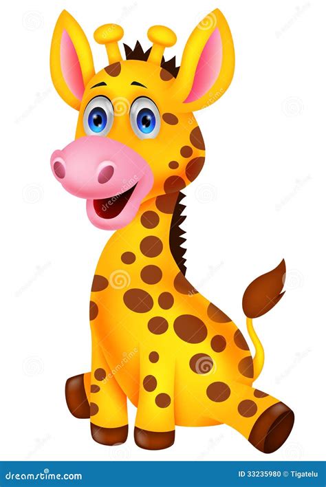 Baby Giraffe Cartoon