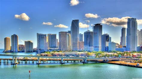 Miami Skyline Wallpapers - Top Free Miami Skyline Backgrounds ...