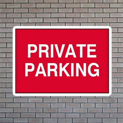 Private Parking Sign - Signs2Schools