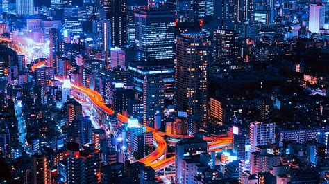 5120x2880px | free download | HD wallpaper: city buildings, city lights ...