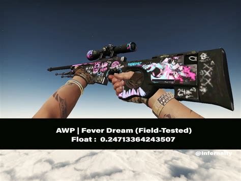 AWP Fever Dream FT CSGO SKINS KNIVES, Video Gaming, Gaming Accessories ...