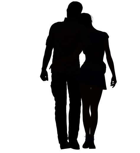 Silhouette Drawing Couple Silhouette Silhouette Png Silhouette | Porn ...