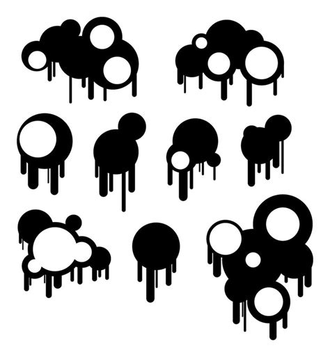 Circles and Drips - Brushes by LukeAvery on DeviantArt