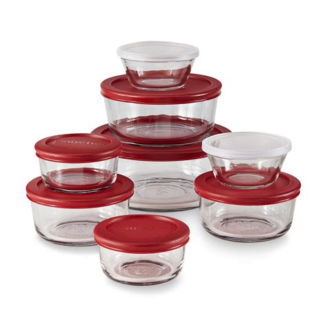 Anchor Hocking 16-Piece Glass Kitchen Storage Set - Home - Kitchen ...