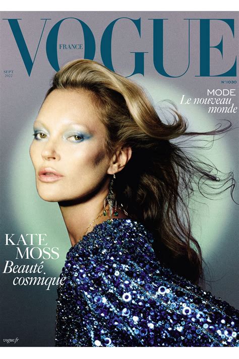 Kate Moss is the cover star Vogue France's September issue | Vogue France