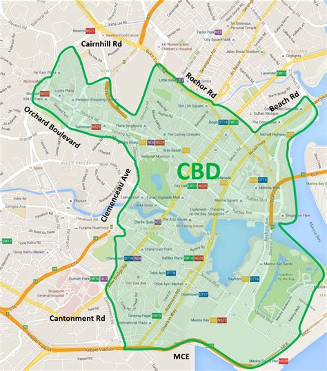 Cbd Singapore Map - Navigation menu