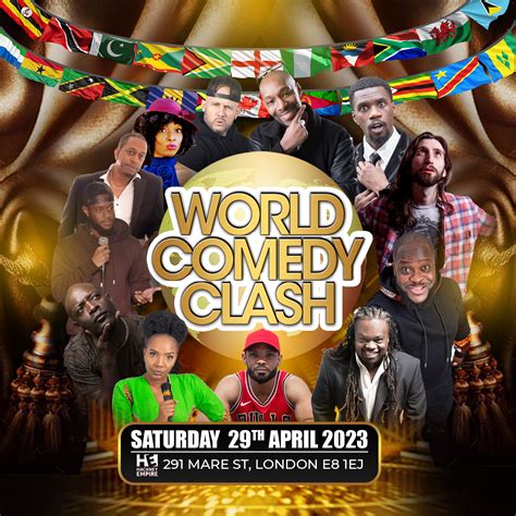 WORLD COMEDY CLASH 2023 - LONDON | Shoobs