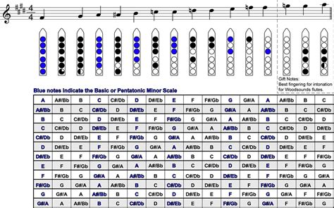 Flute Fingering Chart And Flashcards StepWise Publications: Materials ...