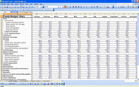 Income And Expense Worksheet Excel