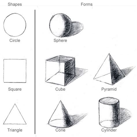 basic drawing shapes for beginners - Dagmar Kendrick