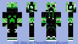 cool creeper Minecraft Skin