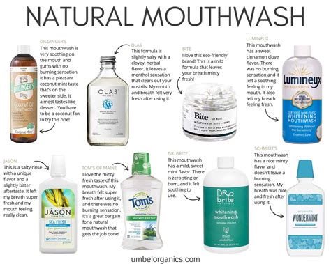 The Best Natural Mouthwash | Umbel Organics - Umbel Organics